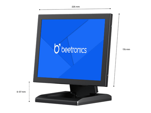 10 inch monitor metaal (4:3)